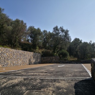 Imperia: nuovo parcheggio di Artallo pronto per l'apertura, D'Agostino "Mancano solo i lampioni, entro fine mese contiamo di averlo a disposizione" (Foto)