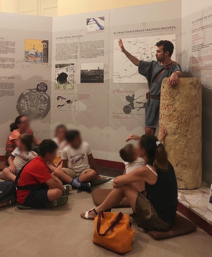 Diano Marina: il museo del Lucus Bormai all'open day al Forte di Santa Tecla a Sanremo Diano Marina: il museo del Lucus Bormai all'open day al Forte di Santa Tecla a Sanremo