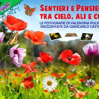 A Bajardo “Sentieri e pensieri tra cielo, ali e colori” con la fotografa naturalistica Valentina Pulinetti e il professor Giancarlo Castello