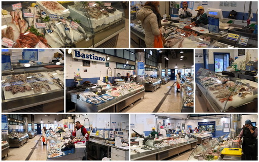 Sanremo: la pescheria del mercato non chiude, i commercianti &quot;Dopo il restyling migliorato il lavoro ed aumentati gli affari&quot; (Video)