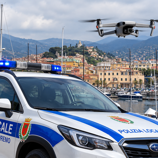 Sanremo, la Polizia Locale si dota di un drone da 2.440 euro: sarà utilizzato per incidenti e controlli Sanremo, la Polizia Locale si dota di un drone da 2.440 euro: sarà utilizzato per incidenti e controlli