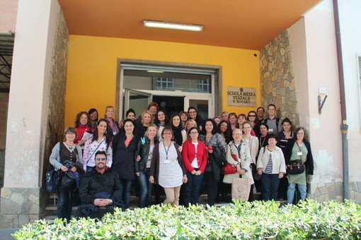 Cervo: terminata la visita di studio per il progetto 'Comenius' a Diano Marina