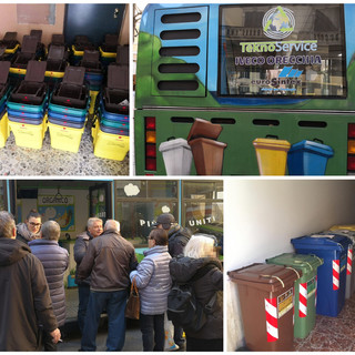 Imperia: alle 20 la prima uscita dei mastelli, in città scatta la raccolta 'porta a porta' (Foto)