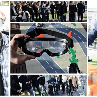 Sanremo: una maschera che rende 'ubriachi', la Polizia Municipale porta agli studenti delle superiori il 'Progetto ebbrezza' Sanremo: una maschera che rende 'ubriachi', la Polizia Municipale porta agli studenti delle superiori il 'Progetto ebbrezza'