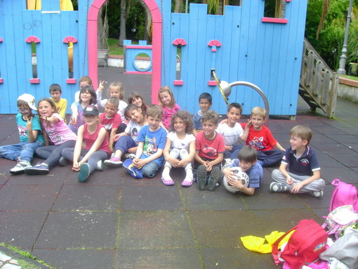 Sanremo: la foto della classe 1a B della 'Borgo Rodari' al suo ultimo giorno di scuola