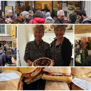 Sanremo: Laura e Daniela salutano i clienti, il 'Panino Quotidiano' in via Palazzo cambia gestione