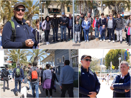 L'Amministrazione Genduso si congeda con una passeggiata da Arma a Taggia, il Sindaco: “Lasciamo una città migliore ai nostri figli” (Foto e Video)