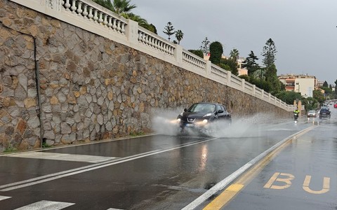 Maltempo sul Ponente: nevicate nell'entroterra di Savona e nel cuneese, sulla nostra provincia forte vento dopo le piogge