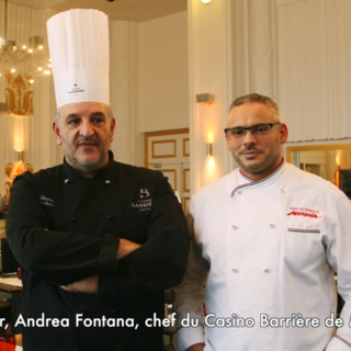 Chef Andrea Fontana e Ramon Bruno Chef Andrea Fontana e Ramon Bruno