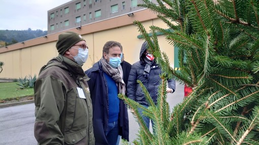 Il vice presidente Piana in visita al carcere di Sanremo: “Donato un albero di Natale, lavoriamo per portare la didattica agraria”
