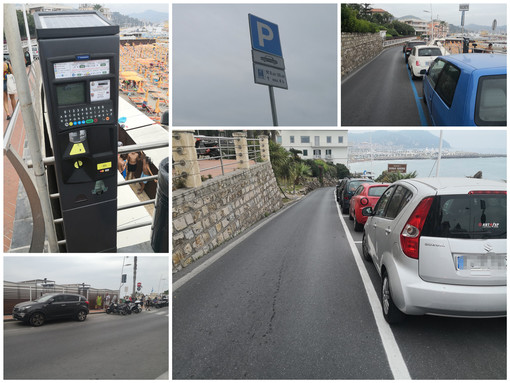 Imperia: strisce blu, disco orario e spazi moto ecco come cambiano le aree di sosta di via Boine e Scarincio