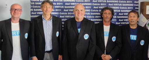 Calcio: presentato il nuovo staff della Virtus Sanremo, l'allenatore sarà Eros Litardi (Foto)