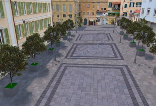 Il progetto di piazza Borea d'Olmo