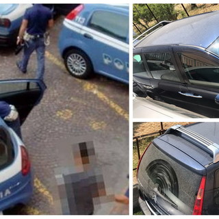 Il Suv utilizzato per il 'traffico' ed i fermi della Polizia