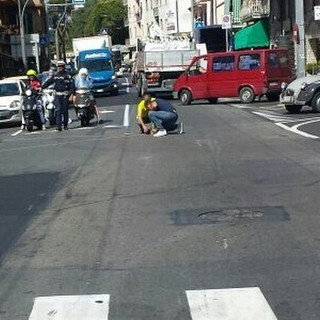 Sanremo: questa mattina in zona San Martino prove tecniche di 'rotonda', in arrivo nuova viabilità?