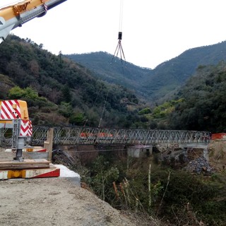 Il nuovo ponte di Rocchetta Nervina
