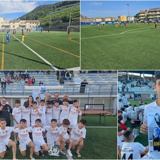 Polisportiva Vallecrosia Academy, gli Esordienti della leva 2013 conquistano il gradino più alto del podio (Foto)