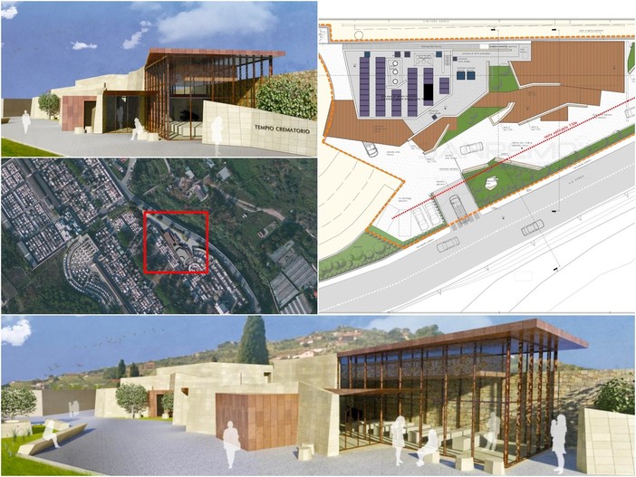 Il progetto del tempio crematorio in valle Armea