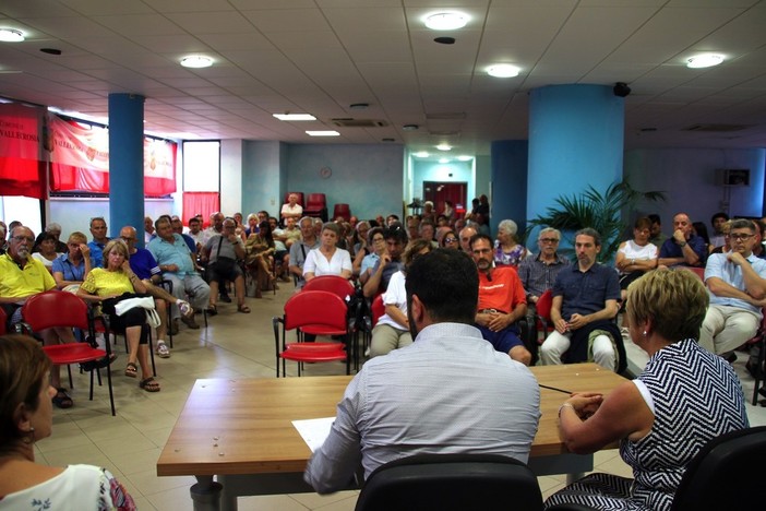 Le immagini dalla sala polivalente