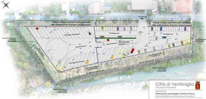 Trucco, via libera all’ampliamento del parcheggio: approvato il progetto da 190mila euro