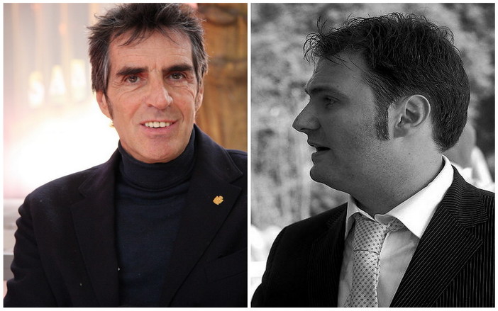 Le Vie dello Shopping erano una delle idee di Pepi Morgia per Sanremonews. A fianco il nostro editore Enrico Anghilante