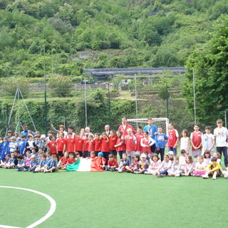 Oggi a Pigna la Festa Finale dell'Arca Baby Basket 2012. La foto e i risultati