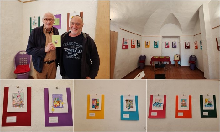 Poesie, filastrocche e illustrazioni: 'Piccolo bestiario tascabile' in mostra a Bordighera (Foto e video) Poesie, filastrocche e illustrazioni: 'Piccolo bestiario tascabile' in mostra a Bordighera (Foto e video)
