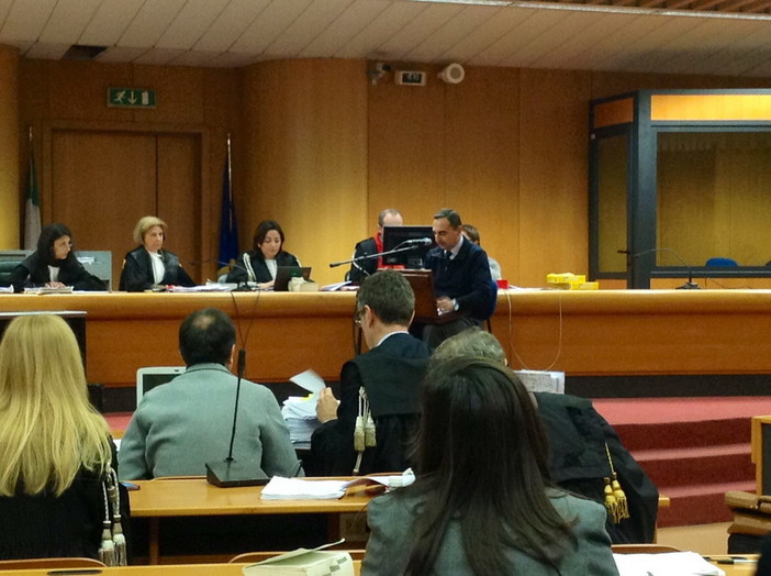 Torino: processo sul porto di Imperia, la deposizione del geometra Alessandro Bottazzi Torino: processo sul porto di Imperia, la deposizione del geometra Alessandro Bottazzi