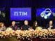 Il logo della Tim alla presentazione del 69° Festival di Sanremo Il logo della Tim alla presentazione del 69° Festival di Sanremo