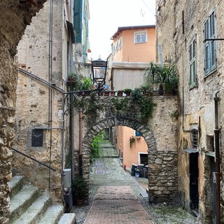 La 'Pigna', il centro storico di Sanremo La 'Pigna', il centro storico di Sanremo