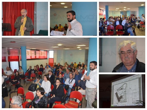 Vallecrosia: scuole di via San Rocco ed ex area Tonet, scintille durante l'incontro pubblico organizzato dall'Amministrazione nella Sala Polivalente (Foto e Video)