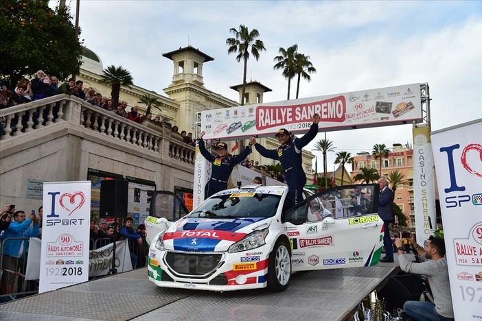 Paolo Andreucci e Anna Andreussi vincono il 65° Rallye Sanremo