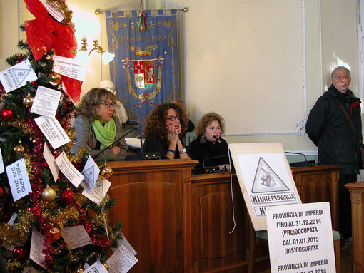 Imperia: questa mattina l'assemblea dei dipendenti della Provincia. Occupazione prolungata fino a domani sera