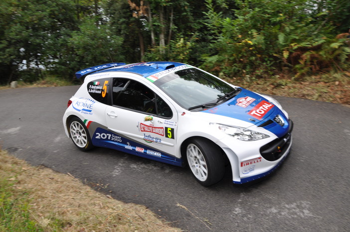Andreucci durante la competizione Andreucci durante la competizione