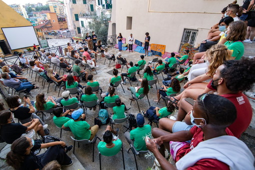 Le immagini dell'incontro di apertura Le immagini dell'incontro di apertura