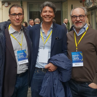 Duccio Guidi e Giampiero Alberti dalla provincia di Imperia alla costituente del Partito Liberal-Democratico di Roma