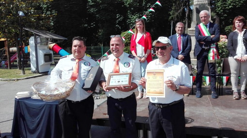 Domenica scorsa, grande festa per il gemellaggio tra la Banda Musicale di Pompeiana e quella Arquatese