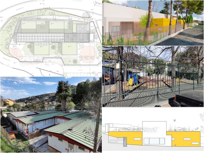 Il progetto per la nuova scuola a Borgo Tinasso