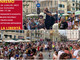 A Sanremo la protesta 'Basta dittatura!': in 250 contro l'obbligo del green pass (foto e video)