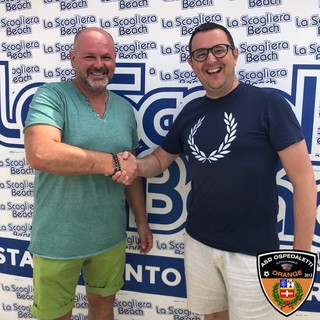 Paolo Ciarlo con il presidente Luca Barbagallo