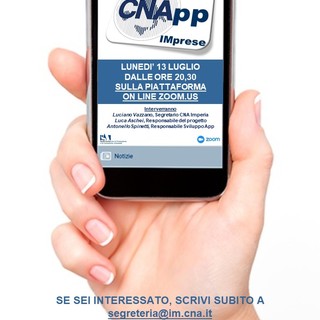 Ricominciamo da CNApp Imprese: lunedì prossimo la presentazione ufficiale del progetto di CNA Imperia