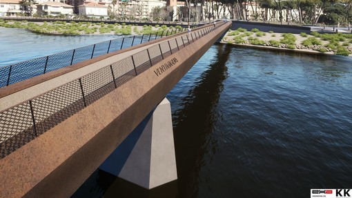 Passerella a Ventimiglia, Di Muro: &quot;Acquisito il nuovo studio idraulico, l'aggiunta di una pila ha ripercussioni minime&quot;