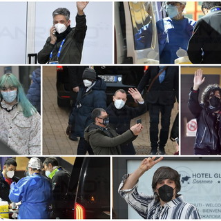 Festival di Sanremo 2021: nuova parata di cantanti ieri in città, ecco Renga, Bugo, Ermal Meta e Casadilego (Foto)