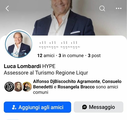 L’assessore Luca Lombardi denuncia la clonazione del suo profilo Facebook: “Segnalate e non accettate richieste sospette” L’assessore Luca Lombardi denuncia la clonazione del suo profilo Facebook: “Segnalate e non accettate richieste sospette”