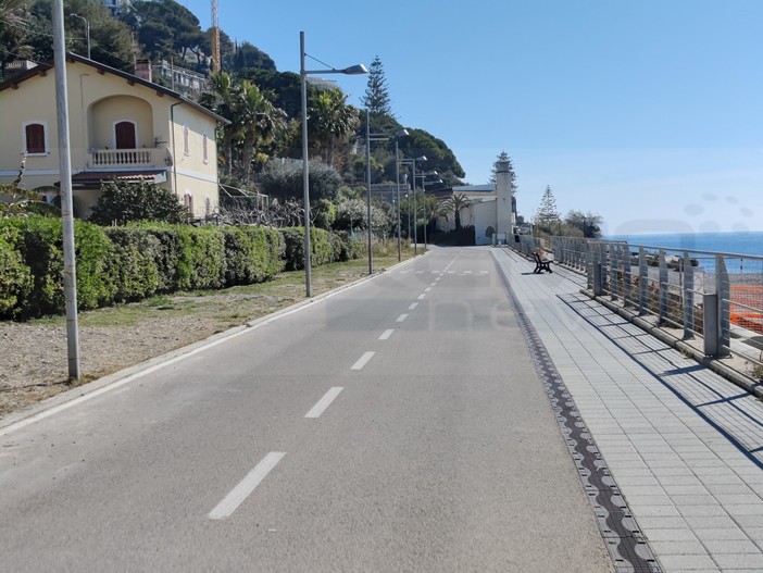 Ospedaletti: ad ottobre scattano i lavori di riqualificazione della pista ciclabile e della passeggiata pedonale