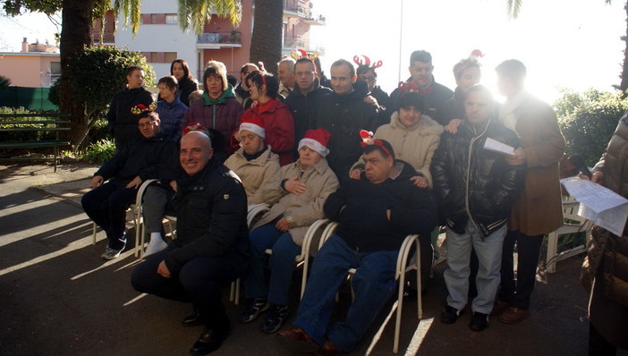 Sanremo: ieri la presentazione del Presepe realizzato dai ragazzi dell'Anffas Onlus