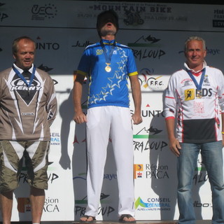 Mountain Bike: bronzo di Francesco Cotta all'europeo Master di Praloup