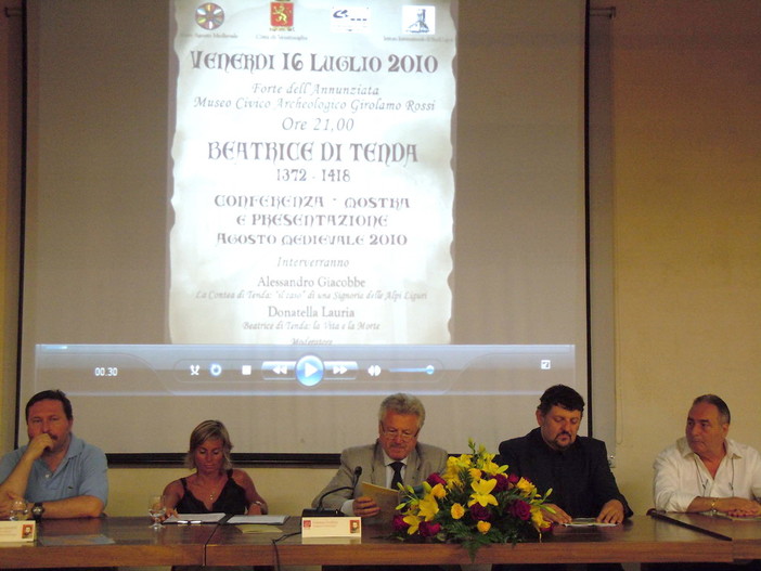 Ventimiglia: presentato ieri il 34° 'Agosto Medievale' Ventimiglia: presentato ieri il 34° 'Agosto Medievale'