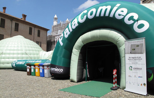 Il 'PalaComieco' (foto da Ambiente Quotidiano) Il 'PalaComieco' (foto da Ambiente Quotidiano)