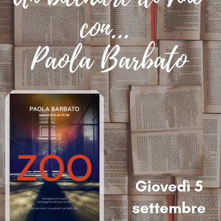 Arma di Taggia: giovedì prossimo alla libreria 'Aria d'inchiostro' ospite la scrittrice Paola Barbato